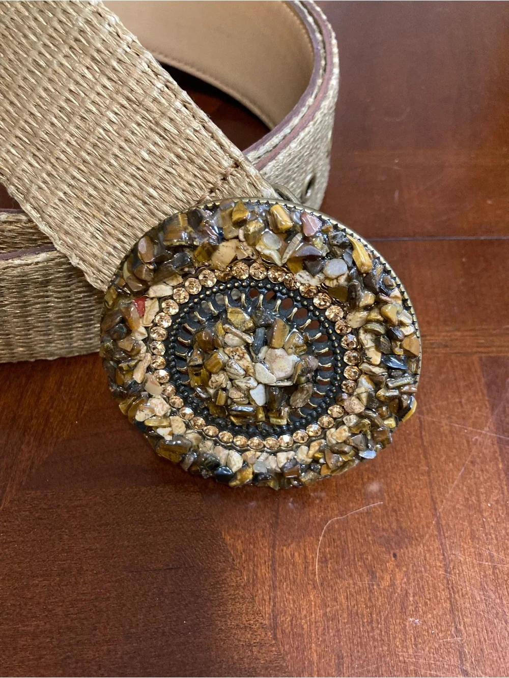 Coldwater Creek Belt With Embellished Buckle NWOT